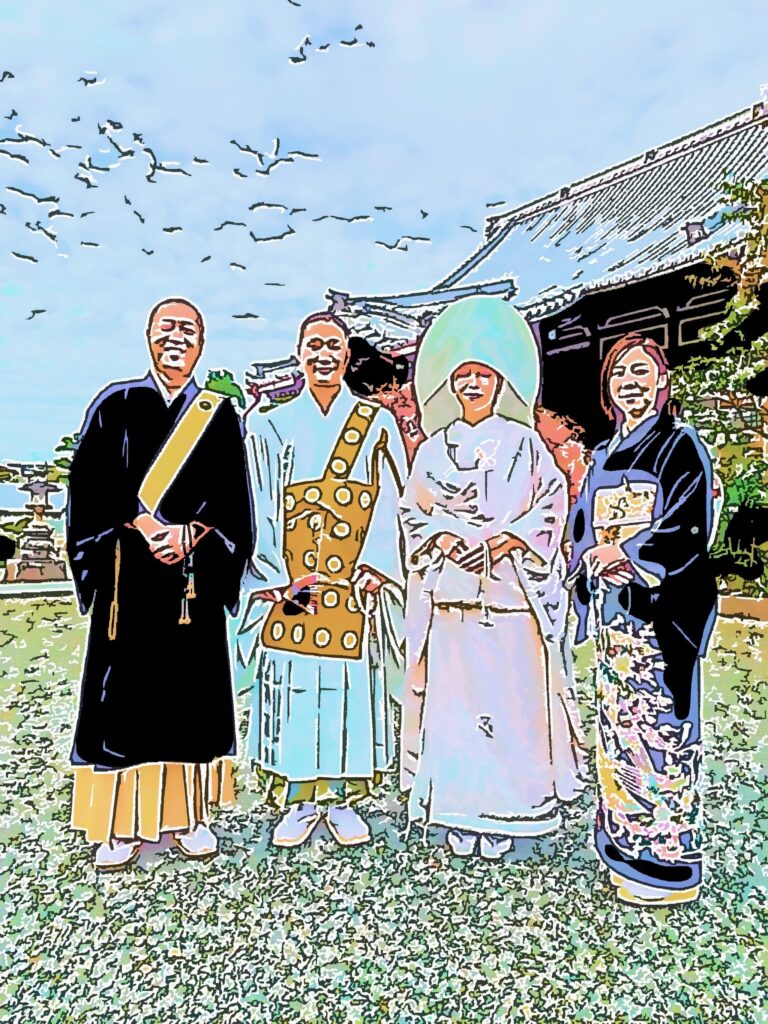 結婚式の媒酌人！