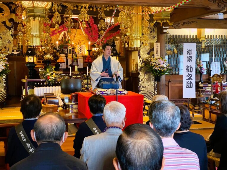 青柳寺史上初の落語公演！～お会式のご報告～