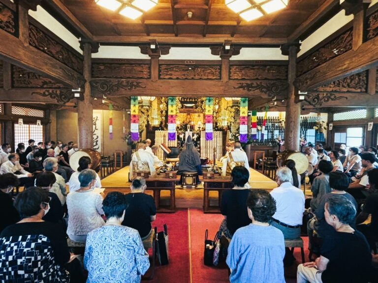 令和6年施餓鬼法要を執り行いました！