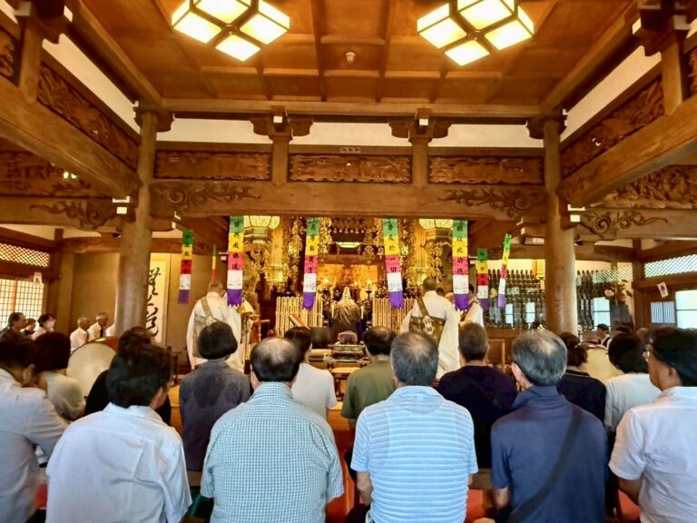 盂蘭盆施餓鬼法要のご報告!